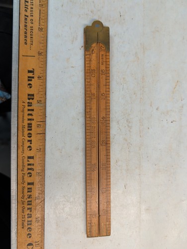 Antique rabone 36in folding - j,