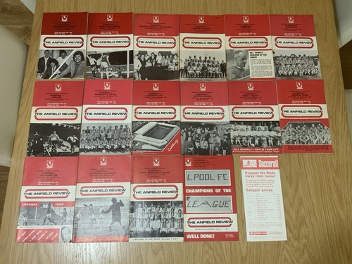 Liverpool 16 programme - f.c,