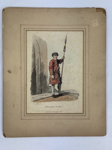 Plate england yeoman - plate,