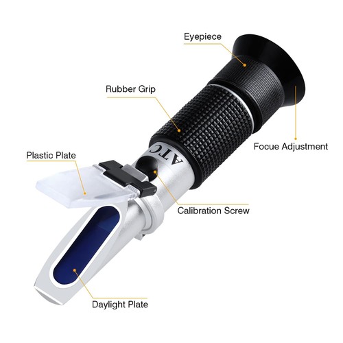 Atc wine refractometer - wine,