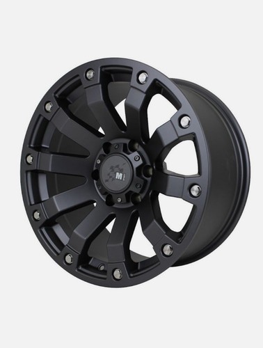 Matt black rhino - 18",