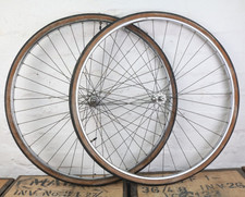 Chrome 27 x 1 1/4" Wheelset Le