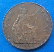1934 KING GEORGE V ONE PENNY
