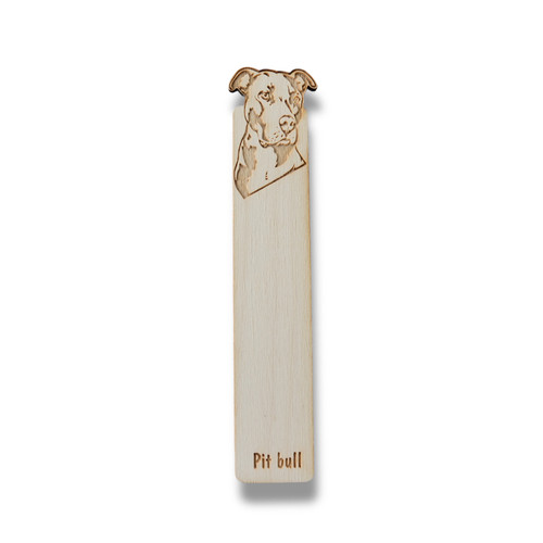 Bookmark pit bull dog - bookmark,