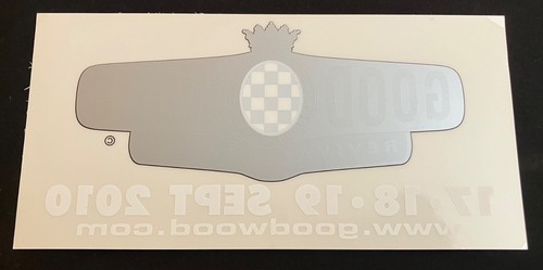 Goodwood revival sticker 2010 - goodwood,