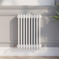 Traditional Colosseum Horizontal Triple Bar Column Radiator 600x425mm White