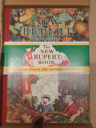 Rupert bear facsimile - rupert,