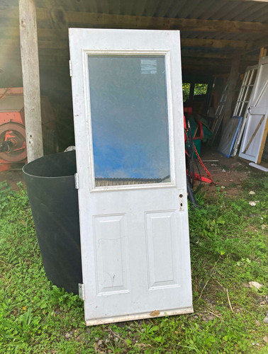 Compasite external door 758mm - door,