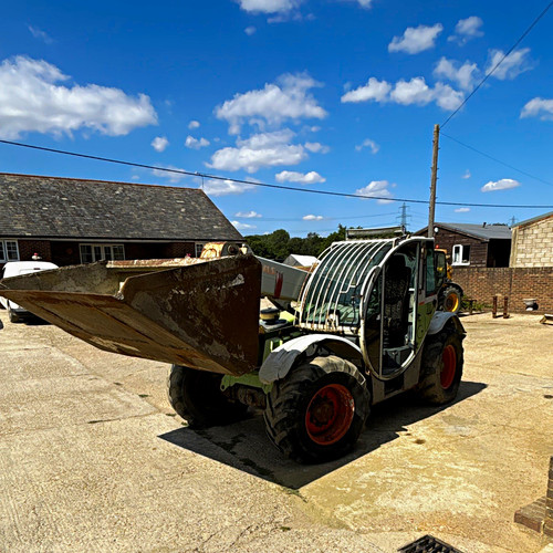 Claas telehandler front - w/,