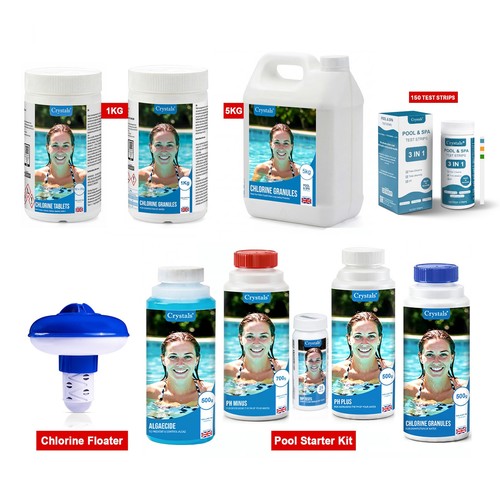 Pool spa chemical starter kit - chemical,
