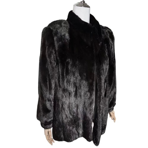 Saga mink gold real fur - saga,