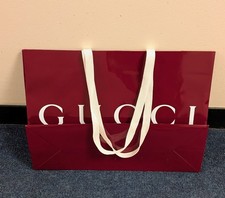 GUCCI Burgundy Red Signature