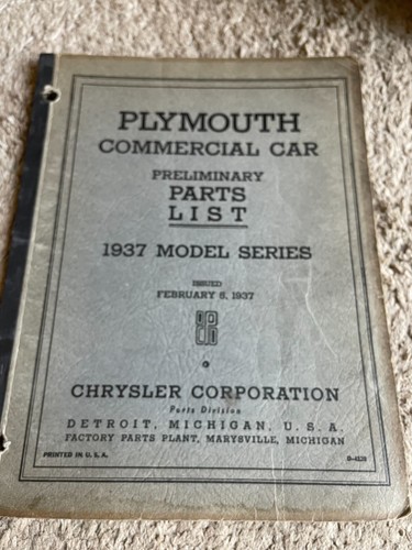 1937 model series - 1937,