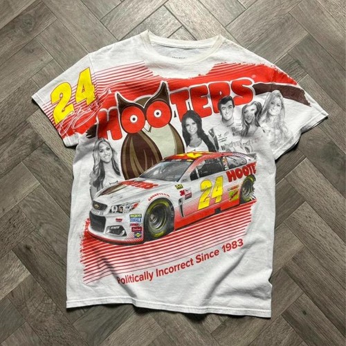 Vintage hooters nascar shirt - vintage,