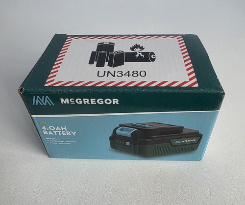 Mcgregor powerbase 18v 4ah - mcgregor/powerbase,