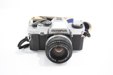 Olympus OM20 Vintage SLR Film Camera Working w/ Zuiko 50mm F/1.8 Lens