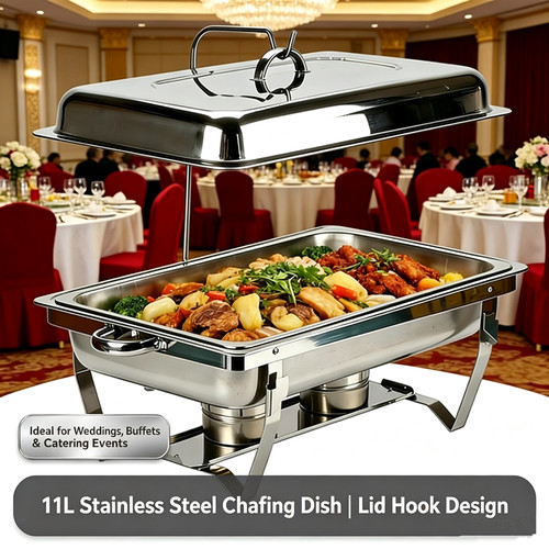 11l stainless steel - 11l, chafing