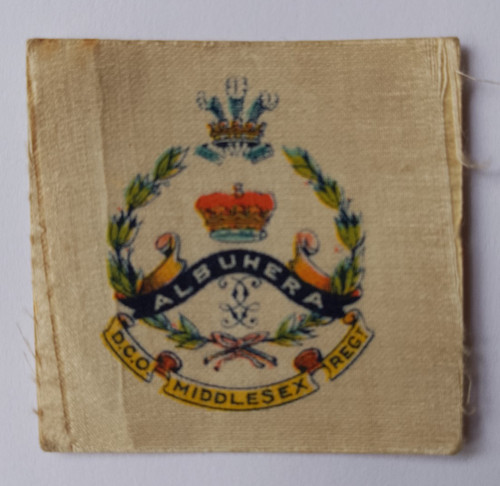 Middlesex regiment silk - regiment,