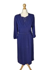 Vintage 1940s Purple/Blue