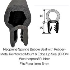 CAR BOOT SEAL - Rubber EDGE
