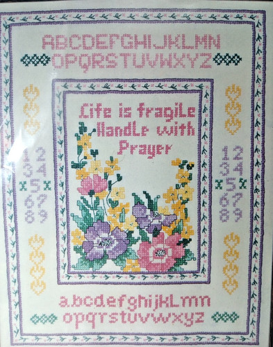 Janlynn cross stitch kit - cross,