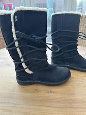 UGG Catalina black nubuck Boots