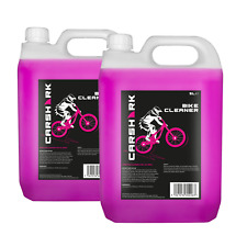 CARSHARK Bike Cleaner - 2 x 5 Litre - Suitable for All Types of Bikes