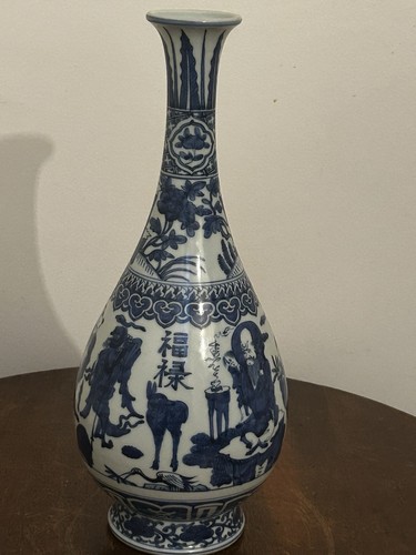 Chinese blue white porcelain - &,