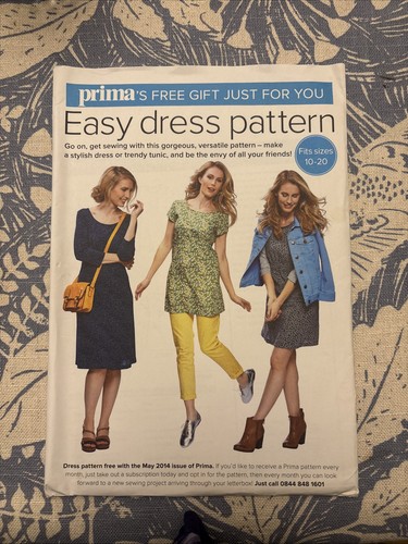 Prima easy dress - dress, sewing