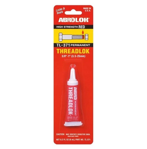 Abro threadlock red 1 - red, 3/8"-1"