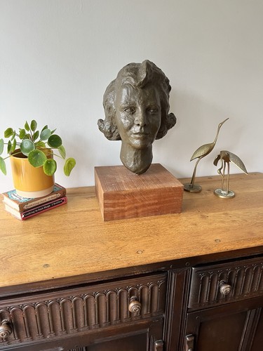 Vintage handmade bust - vintage,