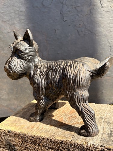 Vintage cast iron - cast, scottie