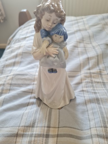 Nao vintage 1989 lladro girl - nao,