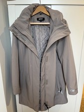 Taupe DKNY Ladies Parka Coat