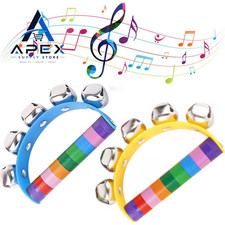 2 Pack Rainbow Jingle Bells -