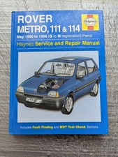 Rover Metro, 111, & 114