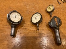 Job lot of 3 DTI’s Dial Test Indicators English Imperial Mercer and John Bull
