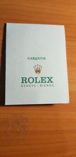 Rolex Garantie french 1972