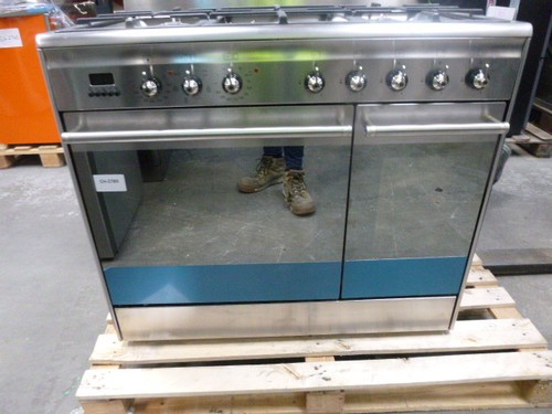 Smeg range cooker stainless - smeg,