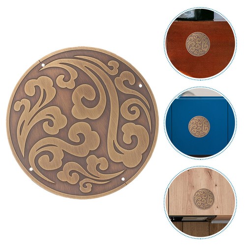 Front door decor applique - front,