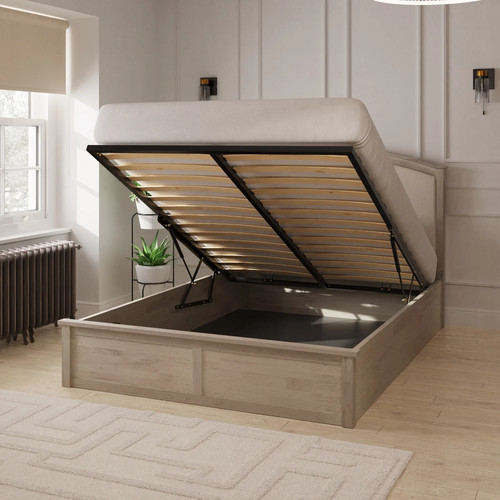 King size ottoman - size, bed
