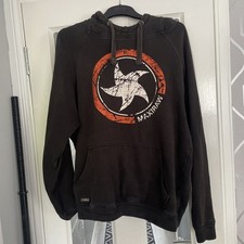 Maximuscle Maxiraw Black Hoody - Medium - Black - Used And Worn