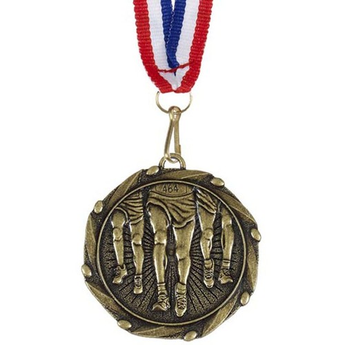 Running medals with - running,