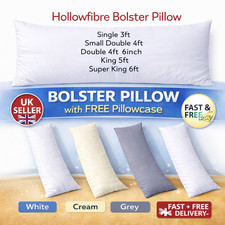 Bolster pillows with free - pillows,