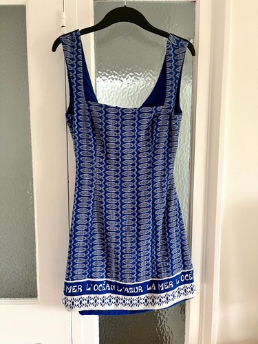 Blue and white summer - blue,