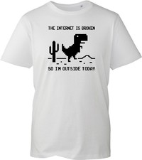 Mens Geek The Internet Is