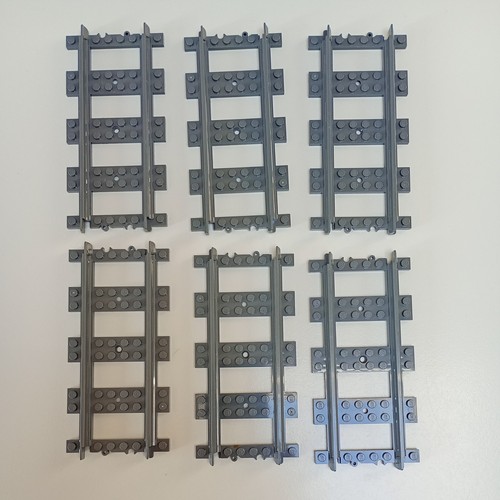 Lego train track straight - track,