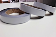 Gloss white magnetic strip 30mm x 10M