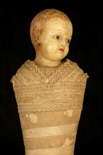 Amazing and old doll, young