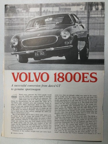 Volvort vintage road test - vintage,